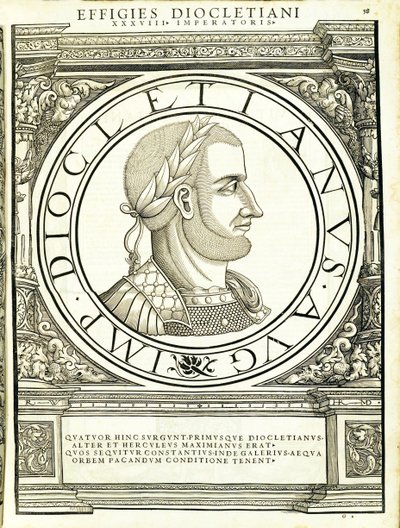 Diocleciano, ilustración de 